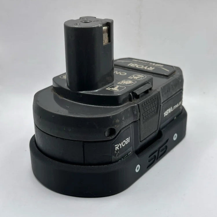 STS Auto Design RY18SL Magnetic Battery Cover for Ryobi PBP004/PBP005