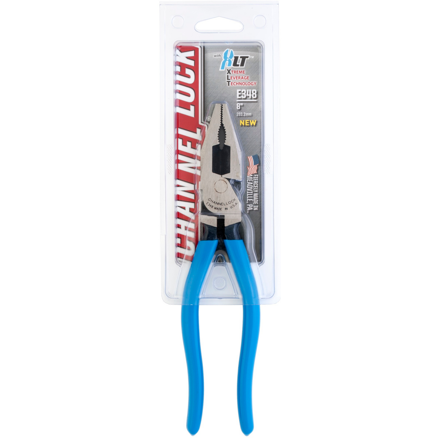 Channellock 8-Inch XLT™ Combination Linemen's Pliers