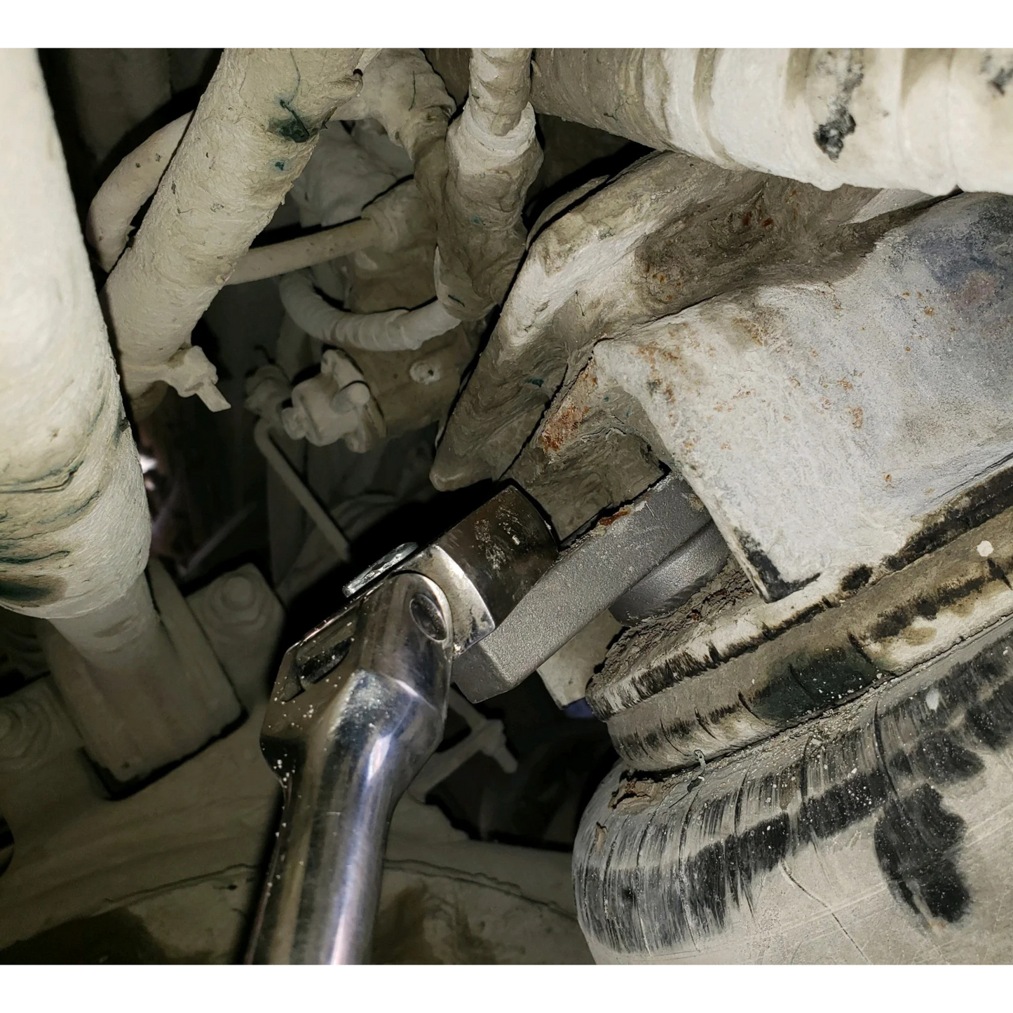 1 1/8" SPLINE DRIVE CROWFOOT SUSPENSION WRENCH