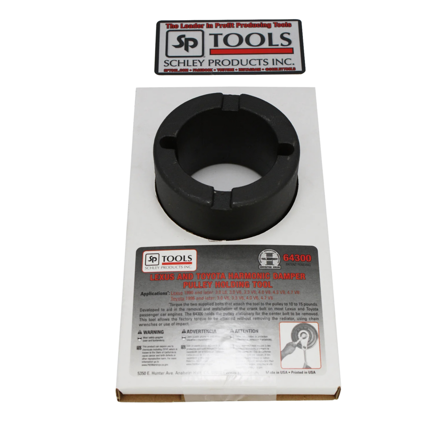 TOYOTA/LEXUS CRANK PULLEY HOLDER