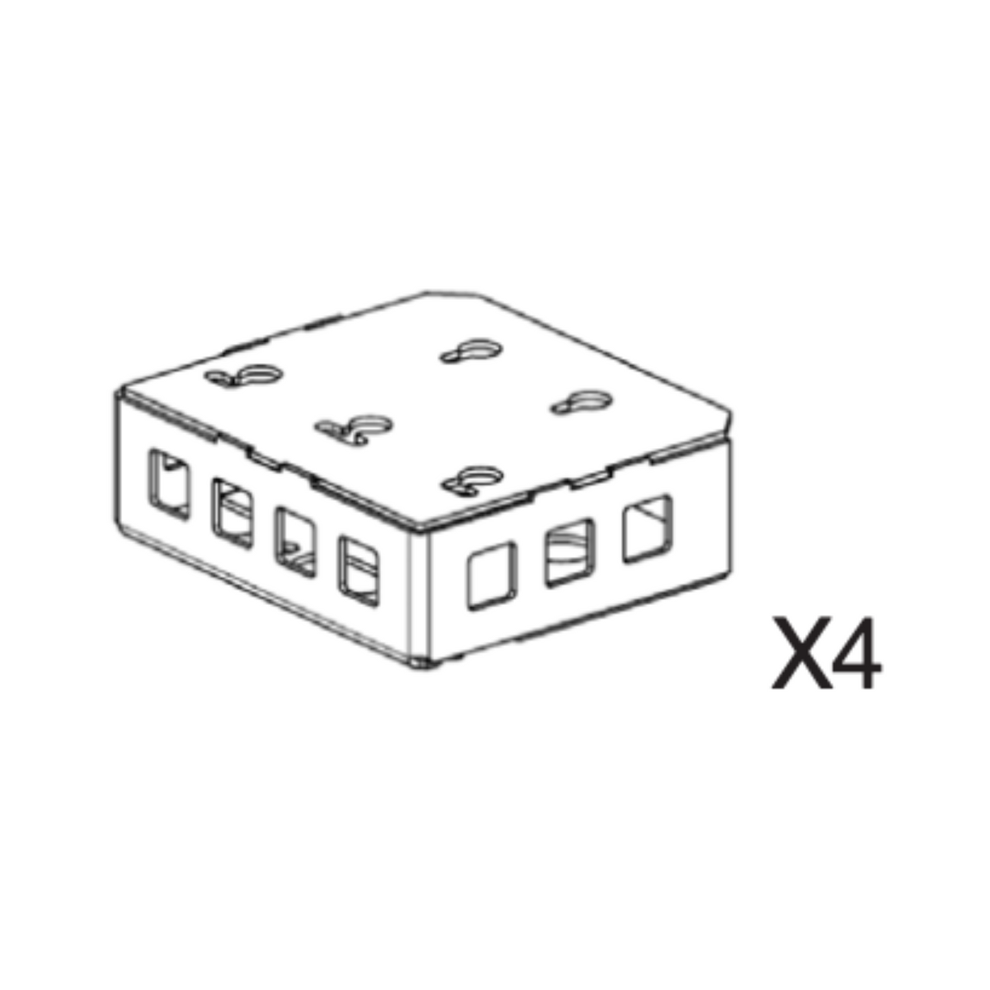 Corghi Spacer Kit for Hangers (When Using Van Extensions)