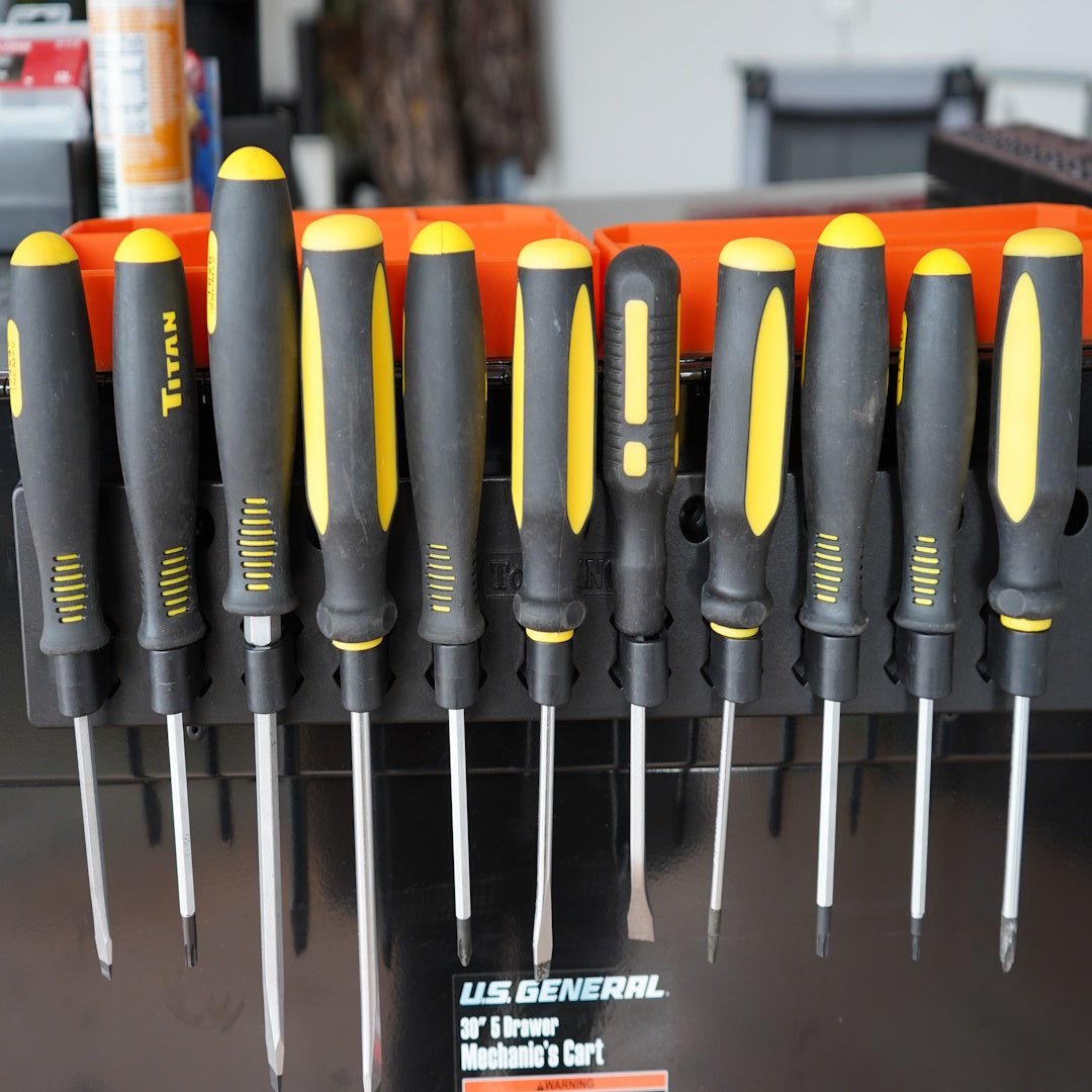 Toolbox Widget Magnetic Screwdriver Vertical Hangers