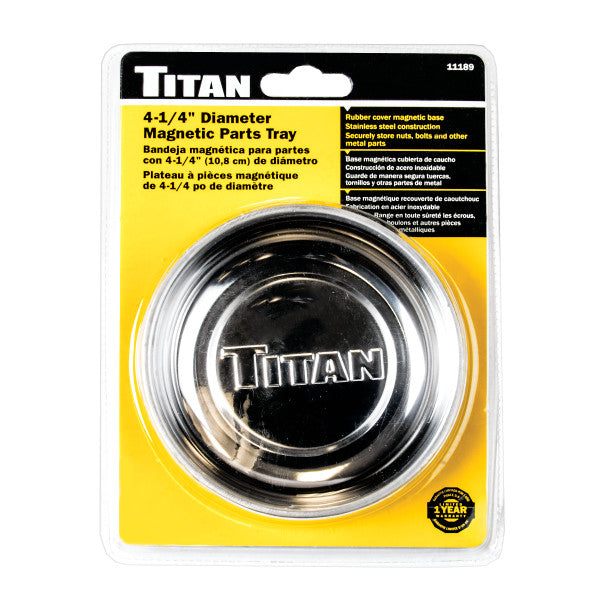 4-1/4 in. Round Magnetic Parts Tray (11189)