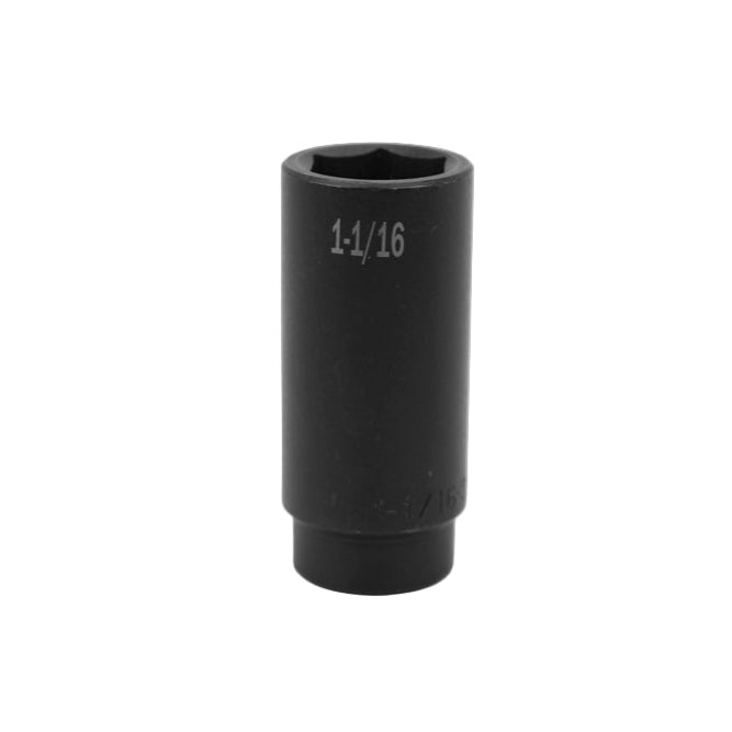 1/2" Drive 6 Point Deep Fractional Impact Socket (1" - 1-1/2")