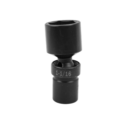 1/2" Drive 6 Point Swivel Fractional Impact Socket (1/2" - 1-1/4")