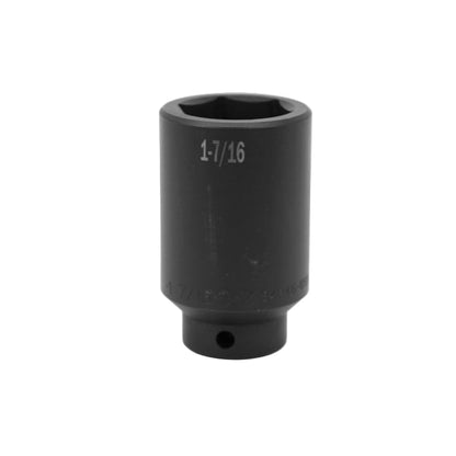1/2" Drive 6 Point Deep Fractional Impact Socket (1" - 1-1/2")