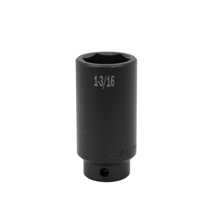 1/2" Drive 6 Point Deep Fractional Impact Socket (1" - 1-1/2")