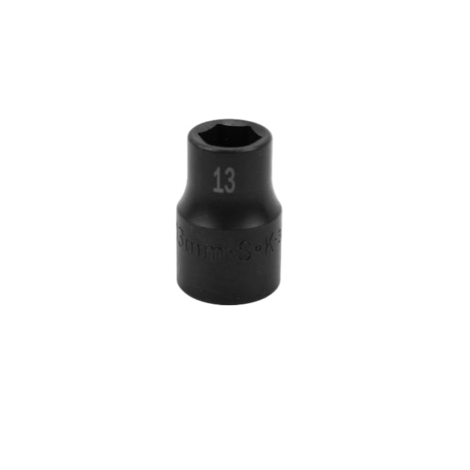 1/2" Drive 6 Point Standard Metric Impact Socket (8mm-20mm)
