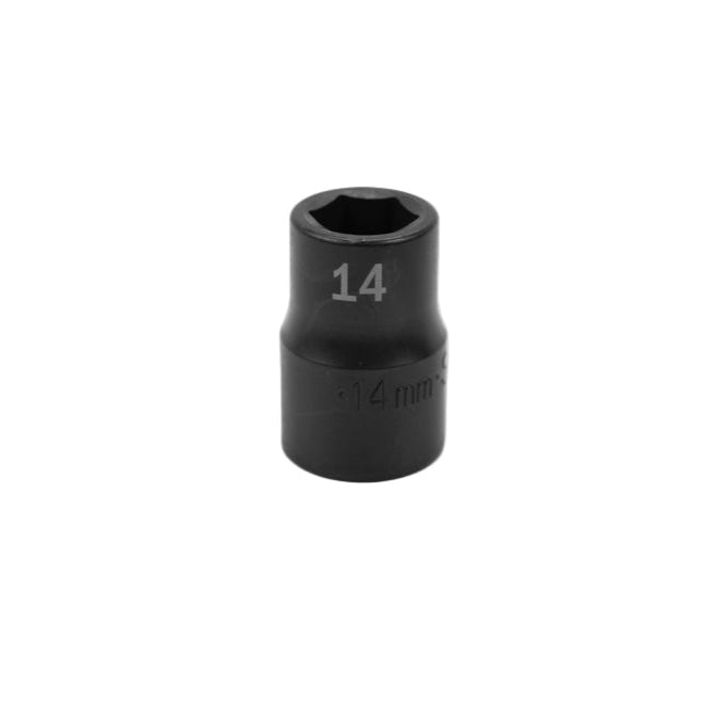 1/2" Drive 6 Point Standard Metric Impact Socket (8mm-20mm)