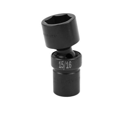 1/2" Drive 6 Point Swivel Fractional Impact Socket (1/2" - 1-1/4")