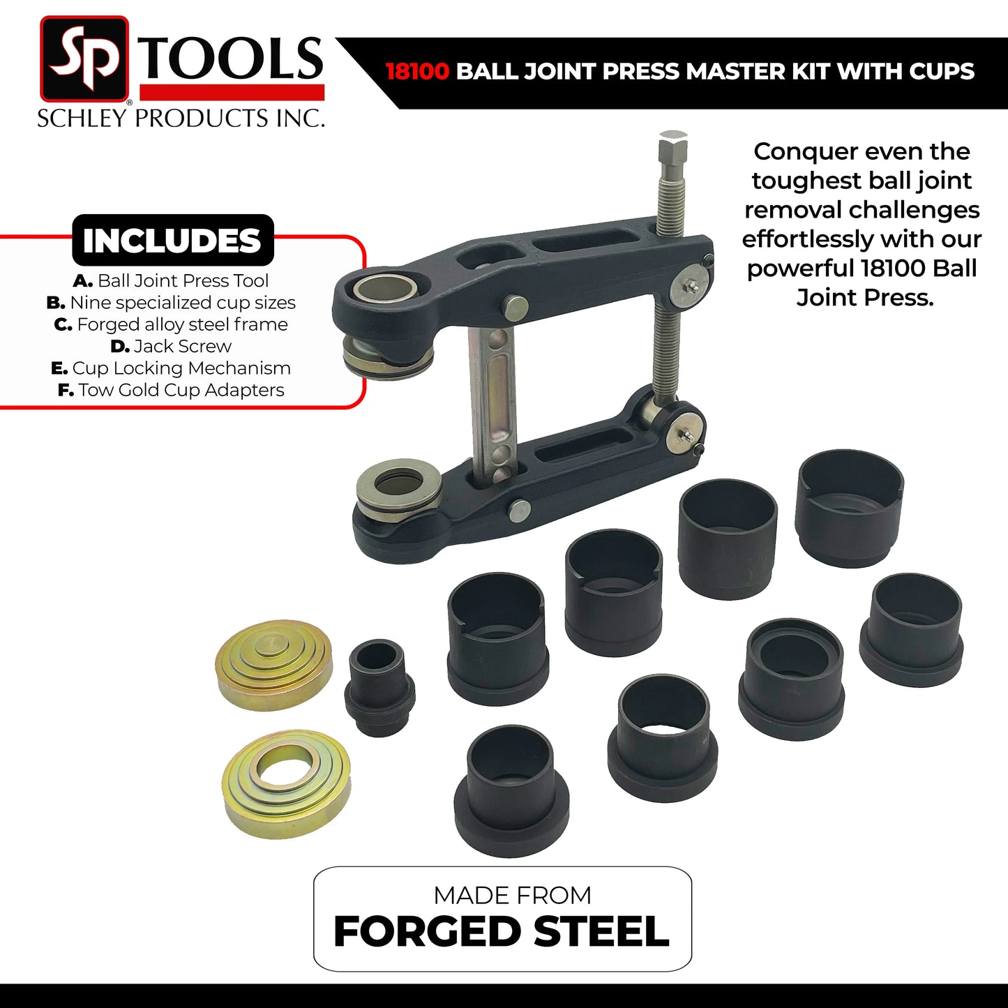 HIGH PRESSURE BALL JOINT PRESS