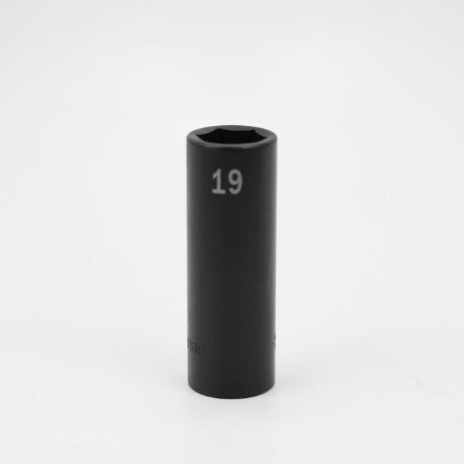 1/2" Drive 6 Point Deep Metric Impact Socket (10mm - 36mm)