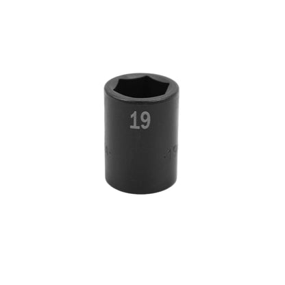 1/2" Drive 6 Point Standard Metric Impact Socket (8mm-20mm)