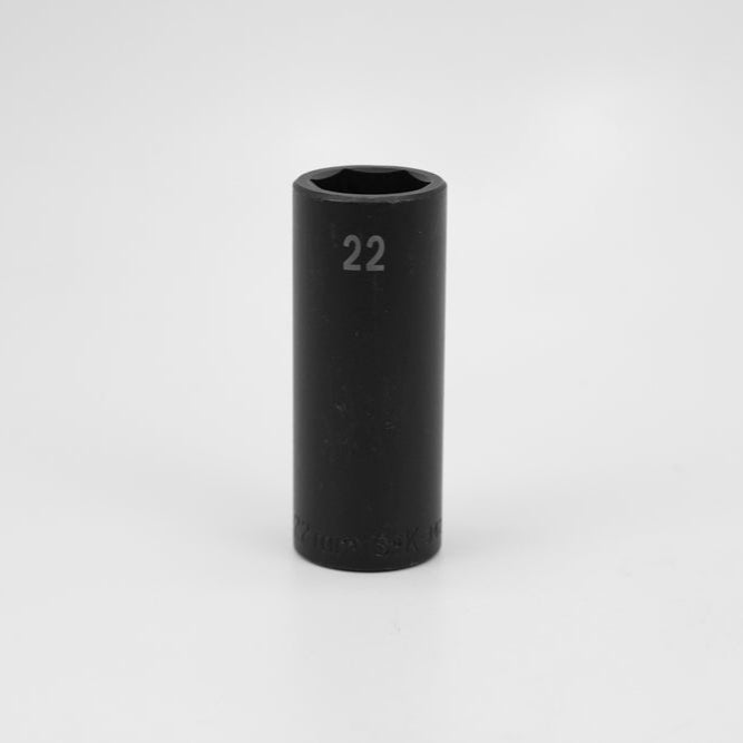 1/2" Drive 6 Point Deep Metric Impact Socket (10mm - 36mm)