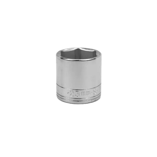 23 mm 3/8" Drive Metric Standard Chrome Socket