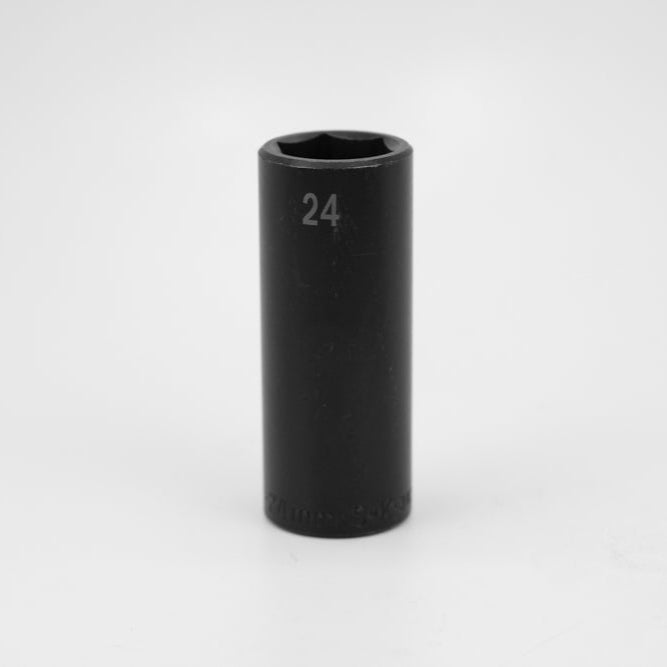 1/2" Drive 6 Point Deep Metric Impact Socket (10mm - 36mm)