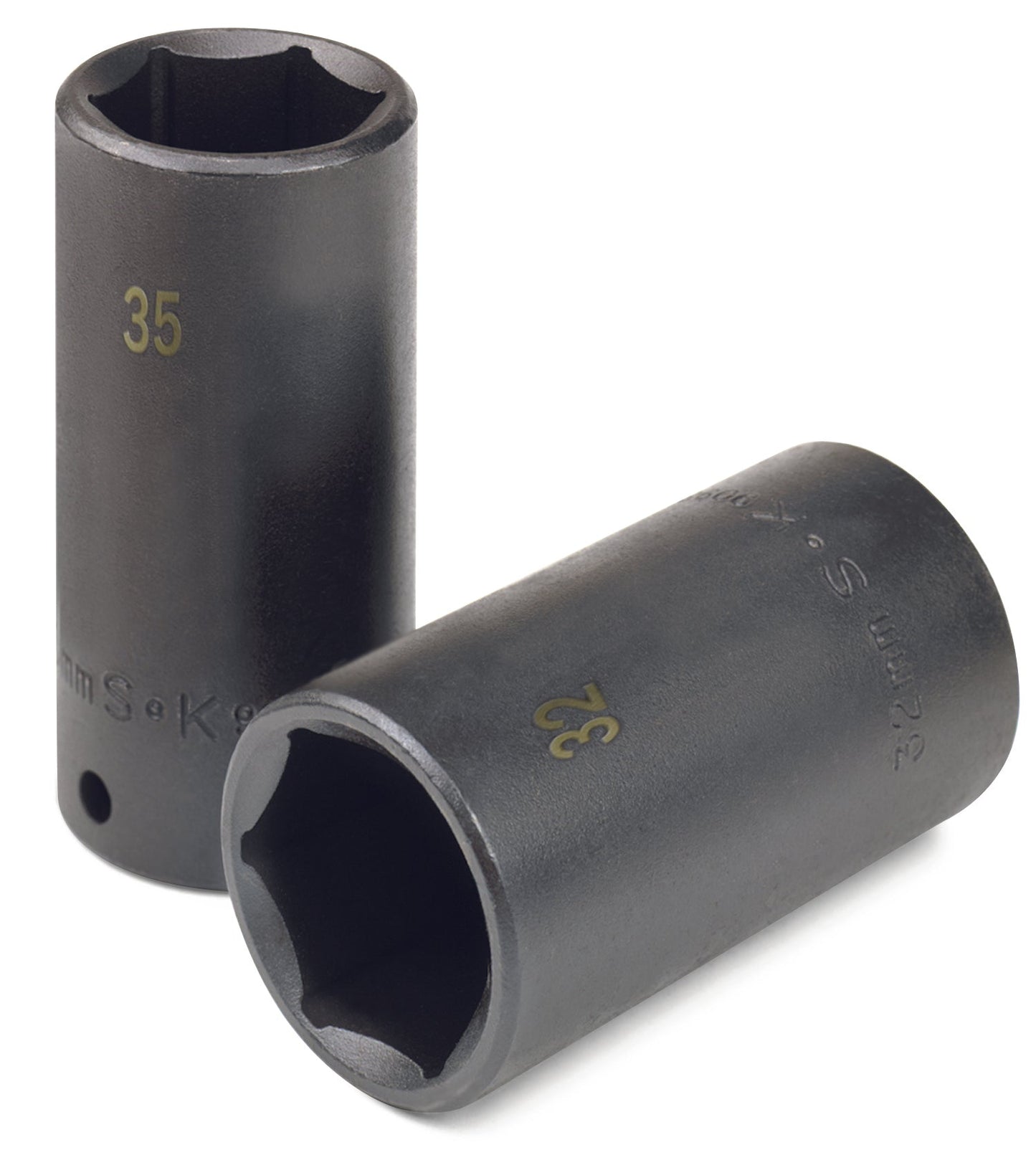 1/2" Drive 6 Point Deep Metric Impact Socket (10mm - 36mm)