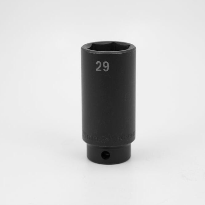1/2" Drive 6 Point Deep Metric Impact Socket (10mm - 36mm)