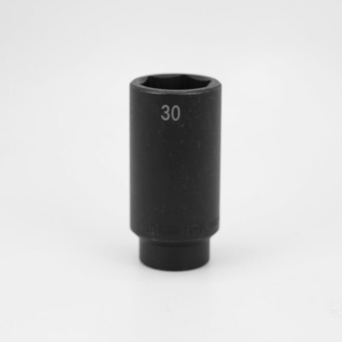 1/2" Drive 6 Point Deep Metric Impact Socket (10mm - 36mm)