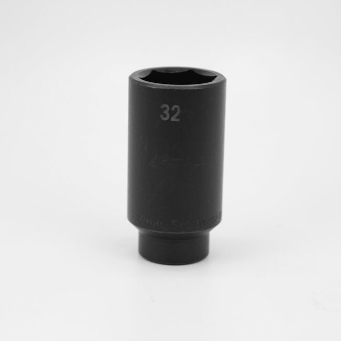 1/2" Drive 6 Point Deep Metric Impact Socket (10mm - 36mm)