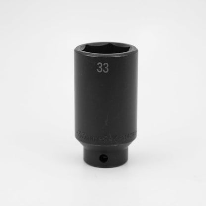 1/2" Drive 6 Point Deep Metric Impact Socket (10mm - 36mm)