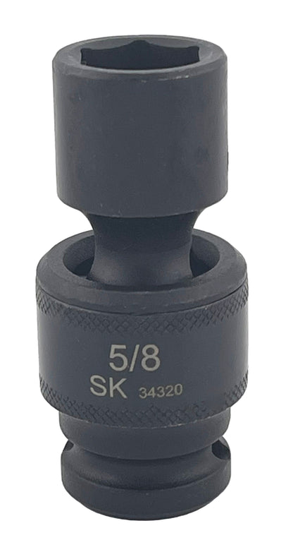 1/2" Drive 6 Point Swivel Fractional Impact Socket (1/2" - 1-1/4")