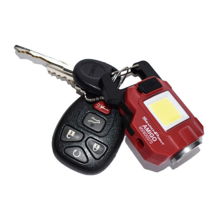 SearchPoint® AMIGO Rechargeable Keychain Light