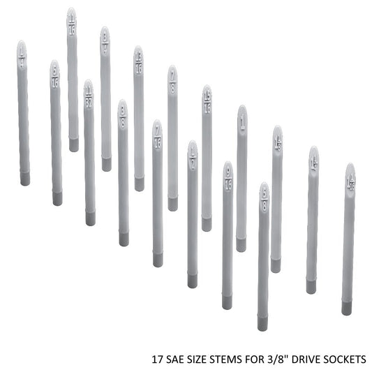 Toolbox Widget 3/8" Socket Stems - SAE
