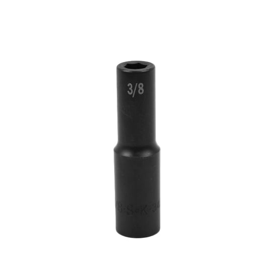1/2" Drive 6 Point Deep Fractional Impact Socket (3/8"-15/16")