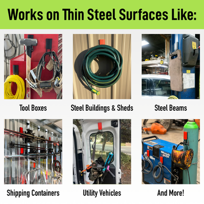 3" MEGA Closed Magnetic Hook - Holds up to 45 lbs