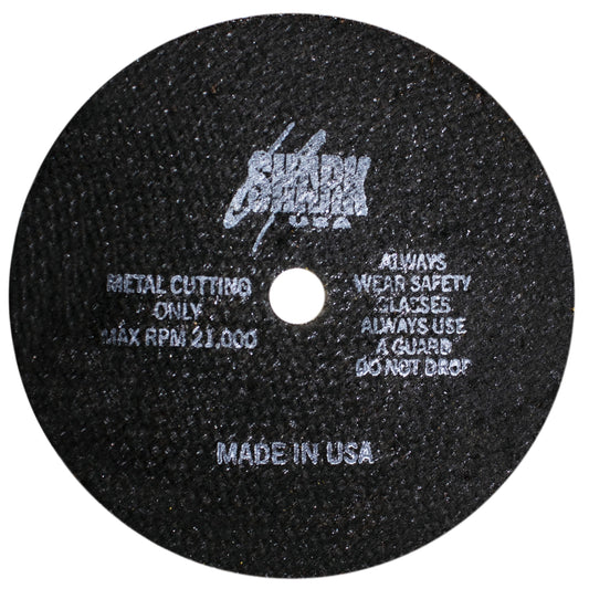 Cut-Off Wheel – Aluminum Oxide – 4″ x 1/16″ x 1/4″ – 54 Grit – Made in USA