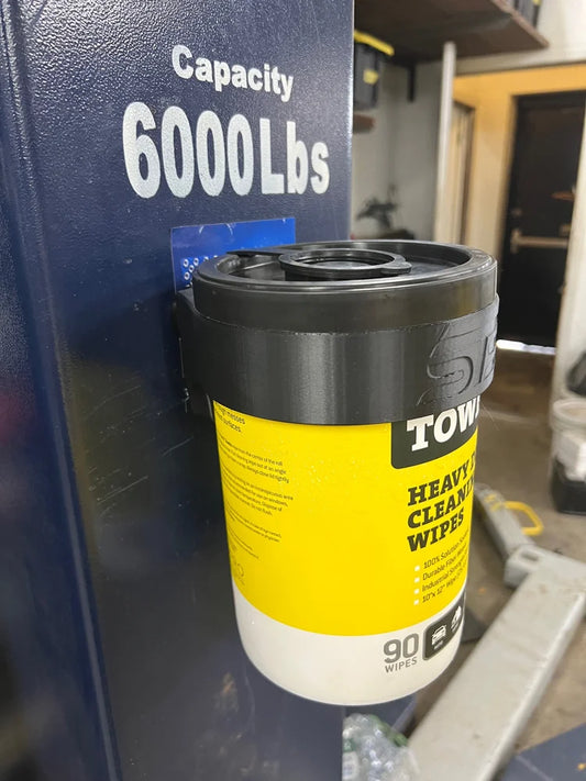 STS Auto Design STSTH – Magnetic Tub O’ Towels Holder for Mechanics & DIYers