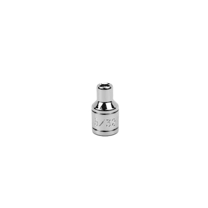 1/4" Drive 6 Point Fractional Standard Chrome Socket (1/8" - 5/8")