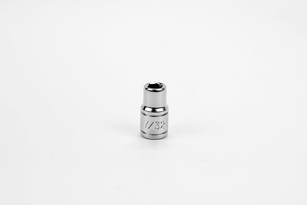 1/4" Drive 6 Point Fractional Standard Chrome Socket (1/8" - 5/8")