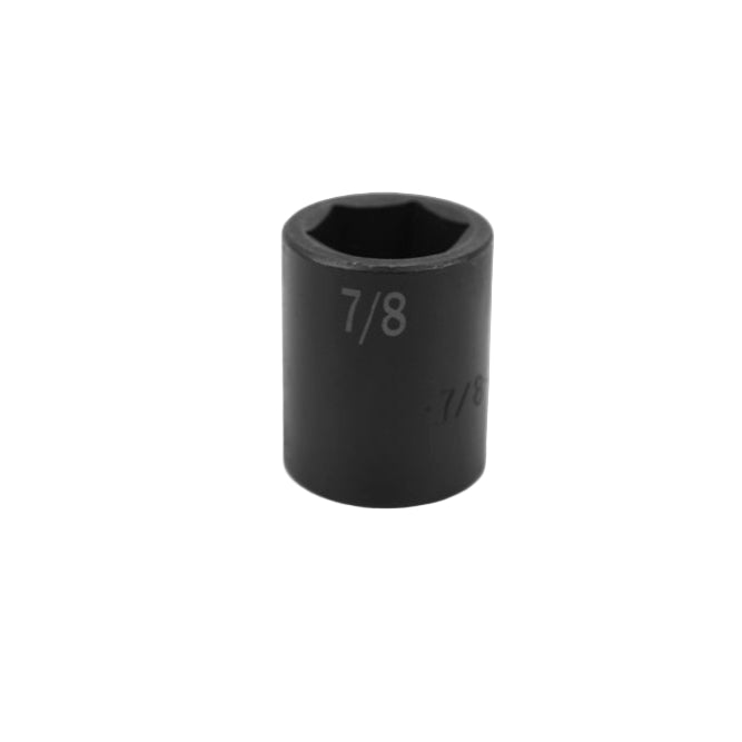1/2" Drive 6 Point Standard Fractional Impact Socket (3/8"-15/16")