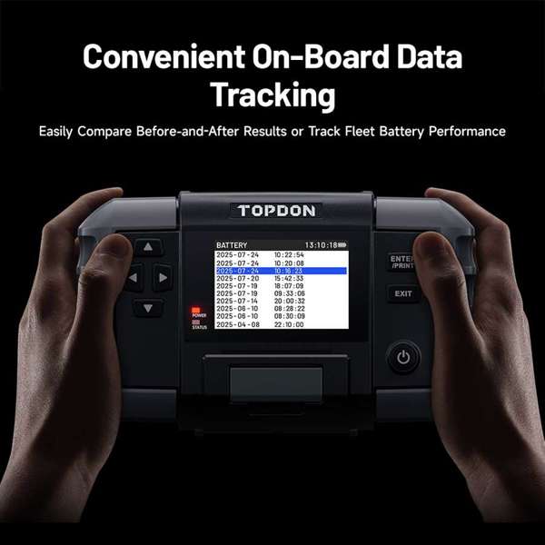 TOPDON 2-in-1 Battery & Resistance Tester