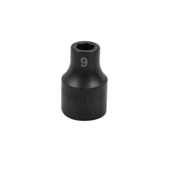1/2" Drive 6 Point Standard Metric Impact Socket (8mm-20mm)