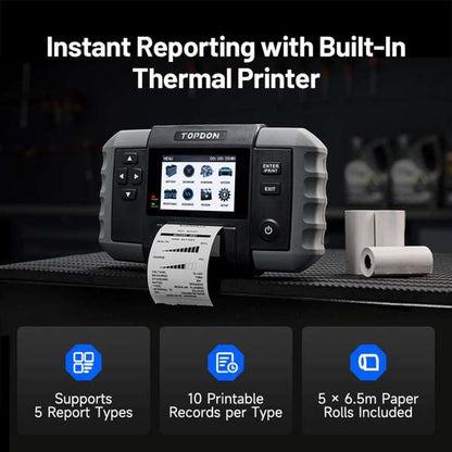 TOPDON 2-in-1 Battery & Resistance Tester