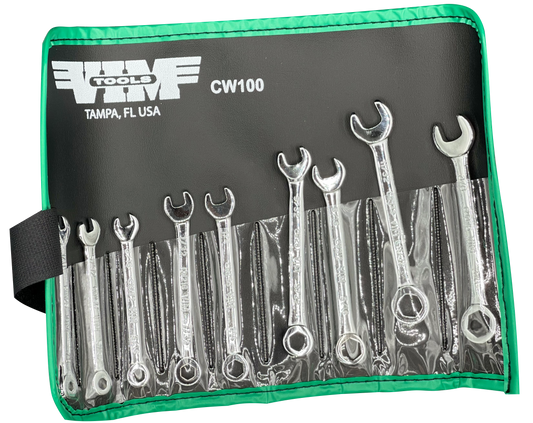 Combination Wrench 6pt. Box Chrome (1/8"-3/8")