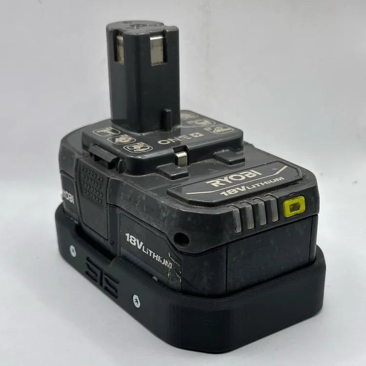 STS Auto Design RY18SL Magnetic Battery Cover for Ryobi PBP004/PBP005