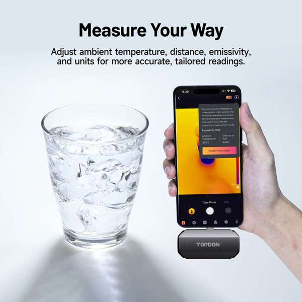 TOPDON Thermal Imaging Camera for iOS & Android Type-C Devices