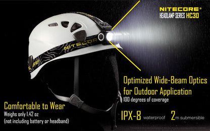 Nitecore HC30 1000 Lumen L-Shape Headlamp