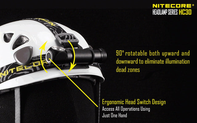 Nitecore HC30 1000 Lumen L-Shape Headlamp