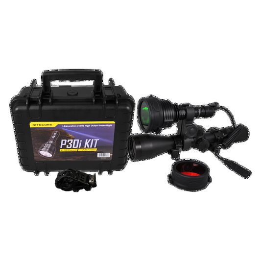 Nitecore P30i 2000 Lumen 1093 Yard Long Throw Flashlight Hunting Kit