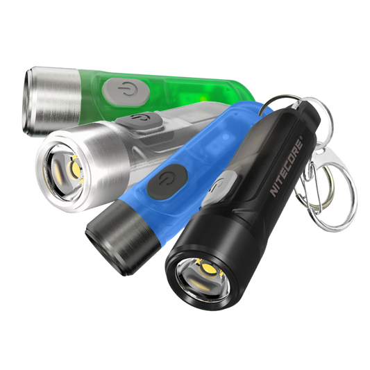 Nitecore TIKI 300 Lumen USB-C Rechargeable Keychain Flashlight
