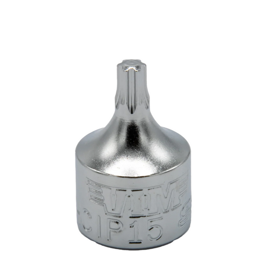 IP15 Torx Plus Driver, 1/4″ square drive, 3/4″ OAL, S2 steel