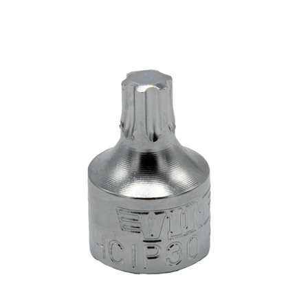 Torx Plus Driver 1/4" Square Drive, 3/4" OAL, S2 Steel (IP20 to IP50)