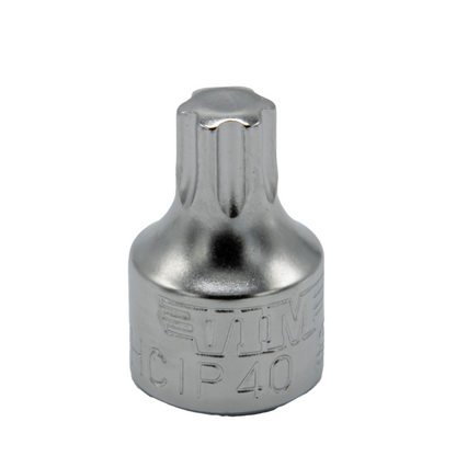 Torx Plus Driver 1/4" Square Drive, 3/4" OAL, S2 Steel (IP20 to IP50)