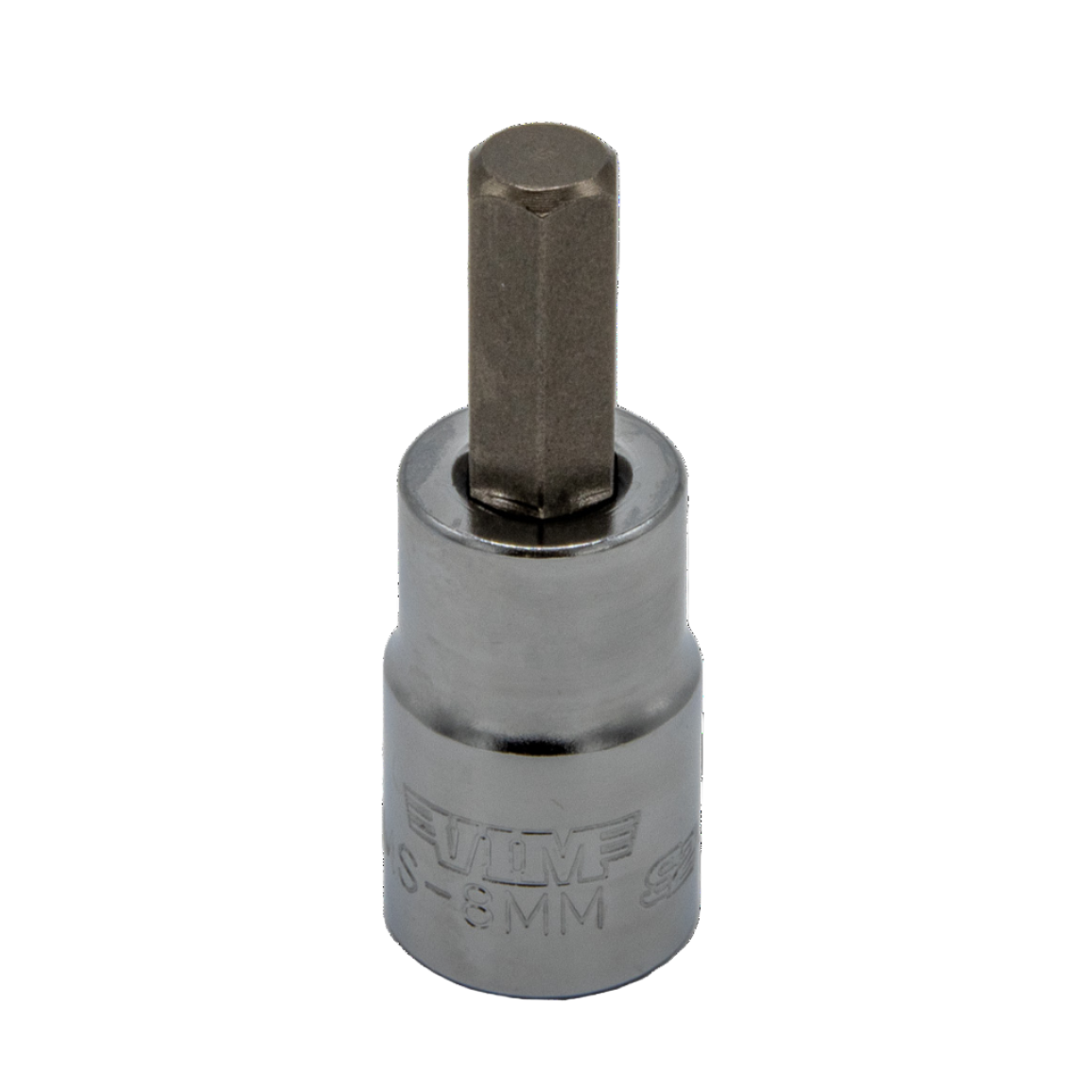 Hex Bit, Satin Chrome 3/8” sq. dr. Bit Holder (3mm-9mm)