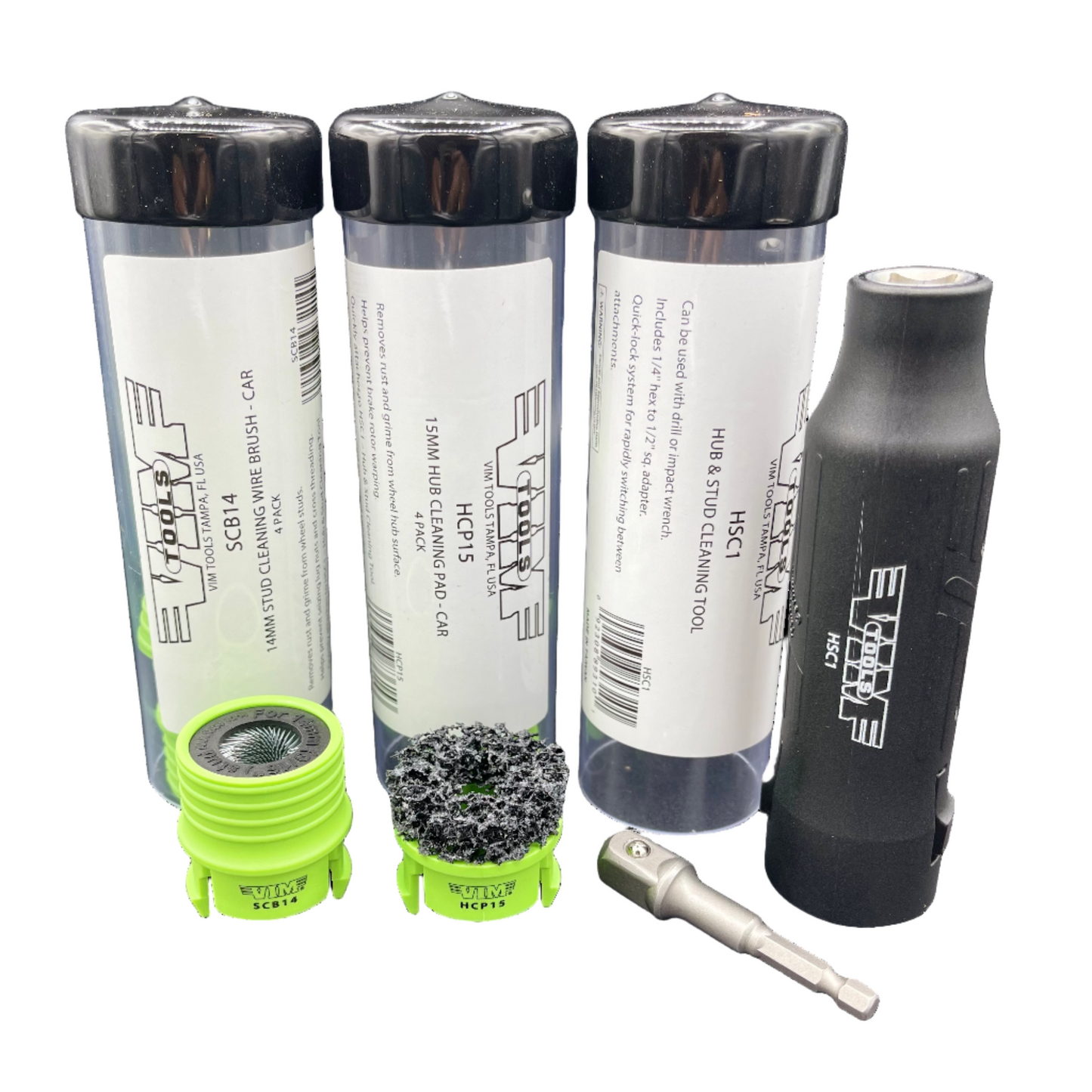 Hub and Stud Cleaning Kit - Car